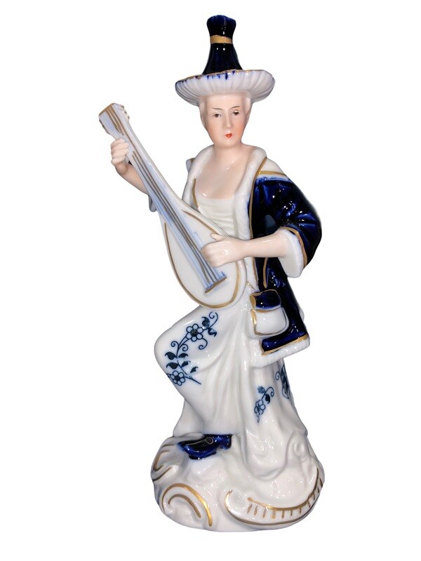 FIGURA con Guitarra - PORCELANA JAPON