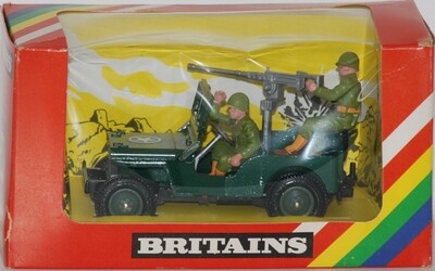 Britains - 1980- 9786 - U.S.Jeep
