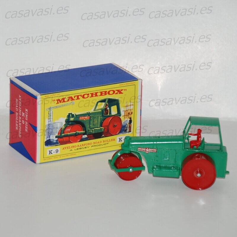 Matchbox K - 9 - Aveling - Barford Road Roller