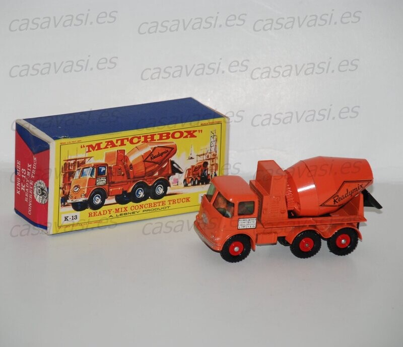 Matchbox K - 13 - Ready - Mix Concrete Truck
