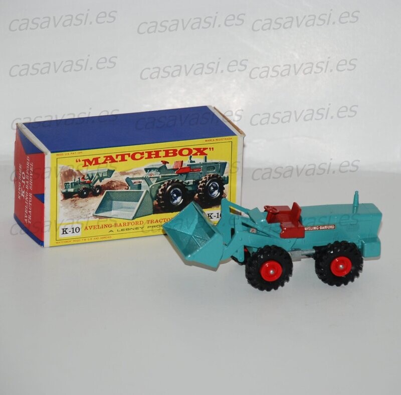 Matchbox K - 10 - Aveling - Barford Tractor Shovel