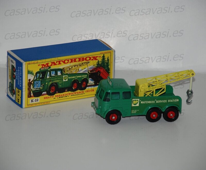 Matchbox K - 12 - Foden Heavy Breakdown / Wreck Truck