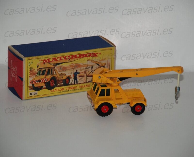 Matchbox K - 14 - Taylor Jumbo Crane