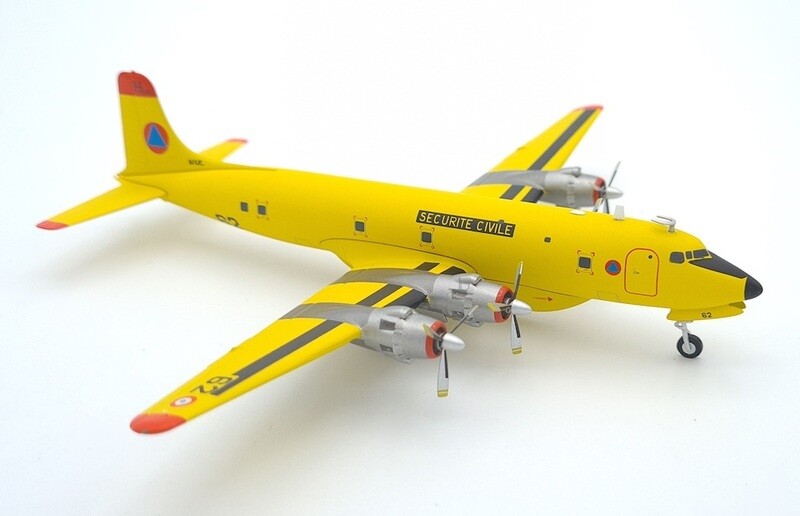 DC-6B 1/200 SECURITE CIVILE MARSEILLE - METAL