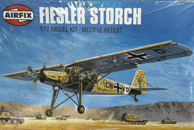 AIRFIX-S1-61047-4  1/72 FIESLER STORCH 
Box Size 17 x 12 cm