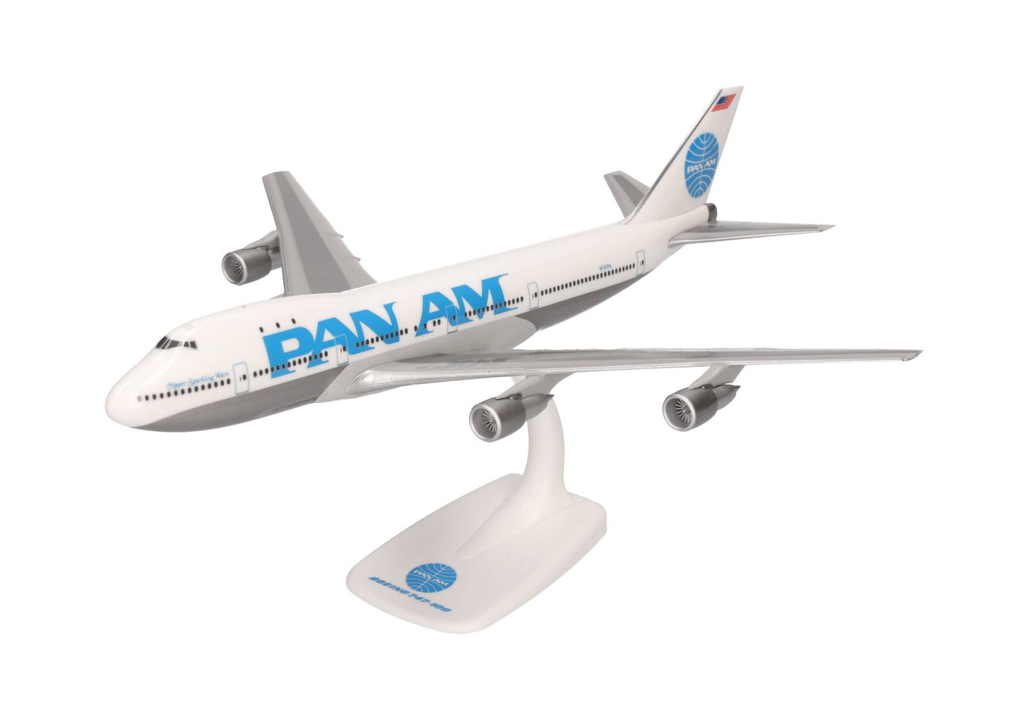 B747-100 1/250 PAN AM "Clipper Sparkling Wave"