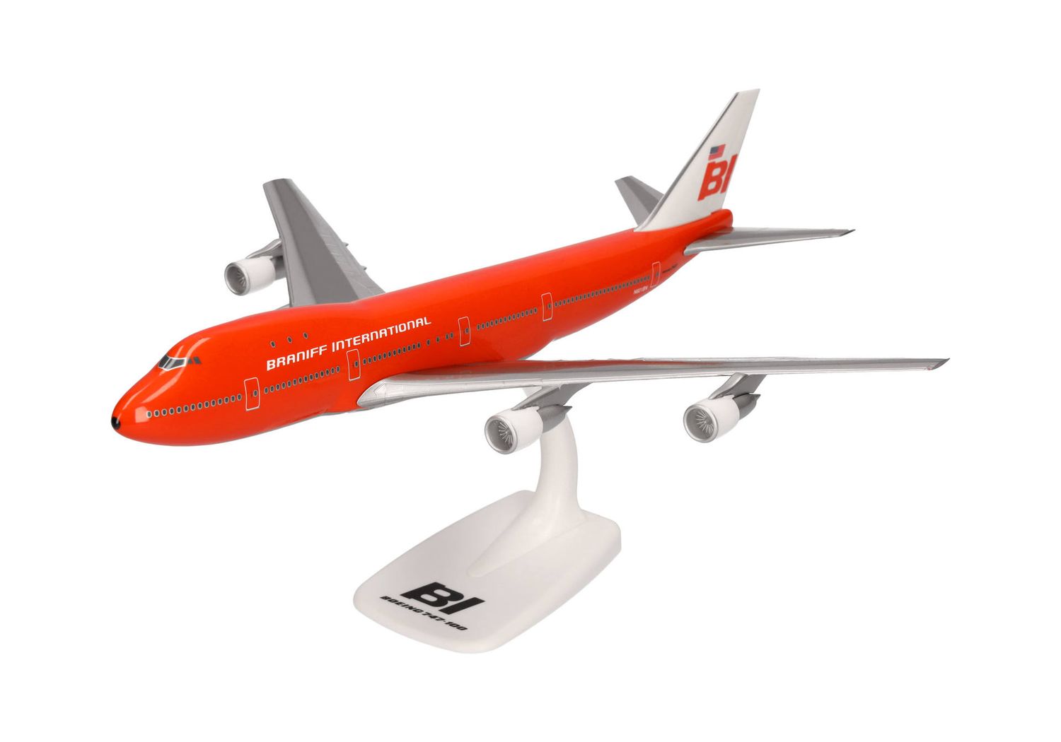 B747-100 1/250 BRANIFF INTERNATIONAL “Big Pumpkin”