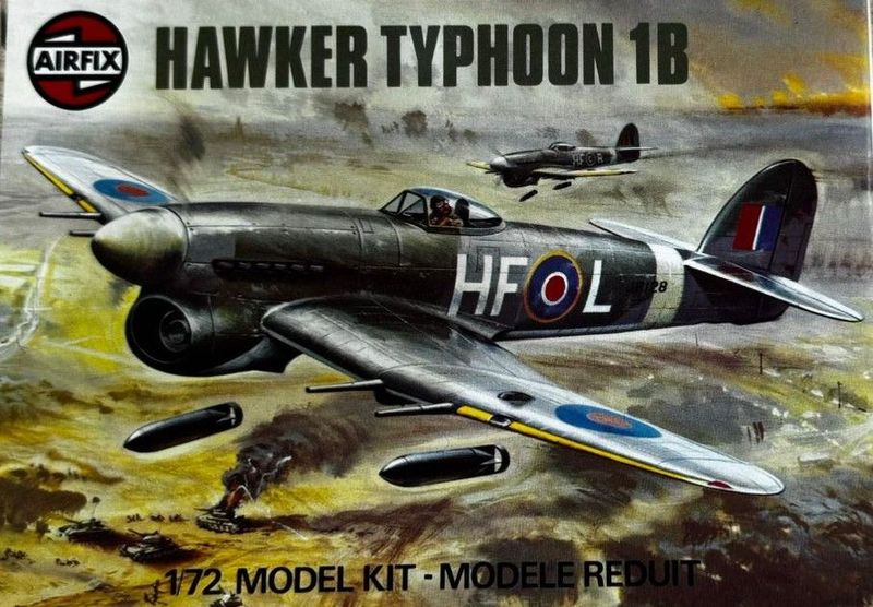 AIRFIX 1/72 UK.HAWKER TYPHOON 1B