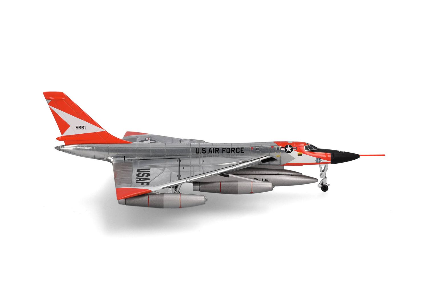 U.S. Air Force Convair XB-58 Hustler - B-58 Test Force – 55-0661 “Mach-in-Boid” METAL