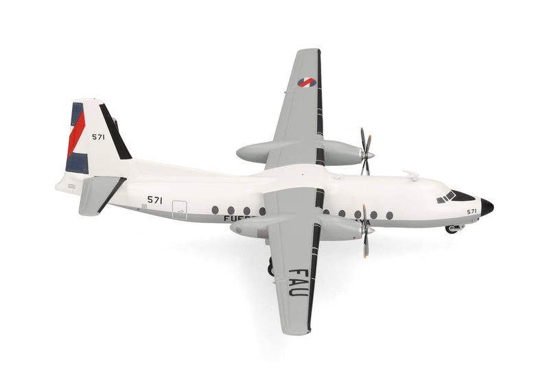 FH-227 1/200 FUERZAS AEREAS URUGUAYAS METAL