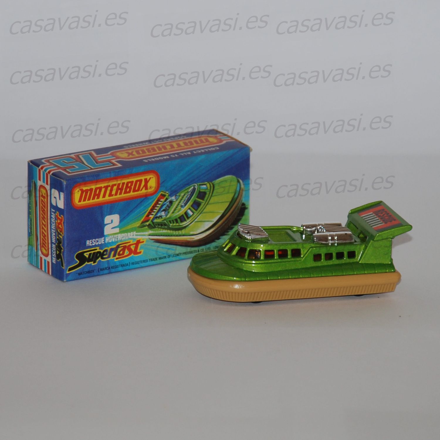 Matchbox - 2 - 1972 - Rescue Hovercraft
