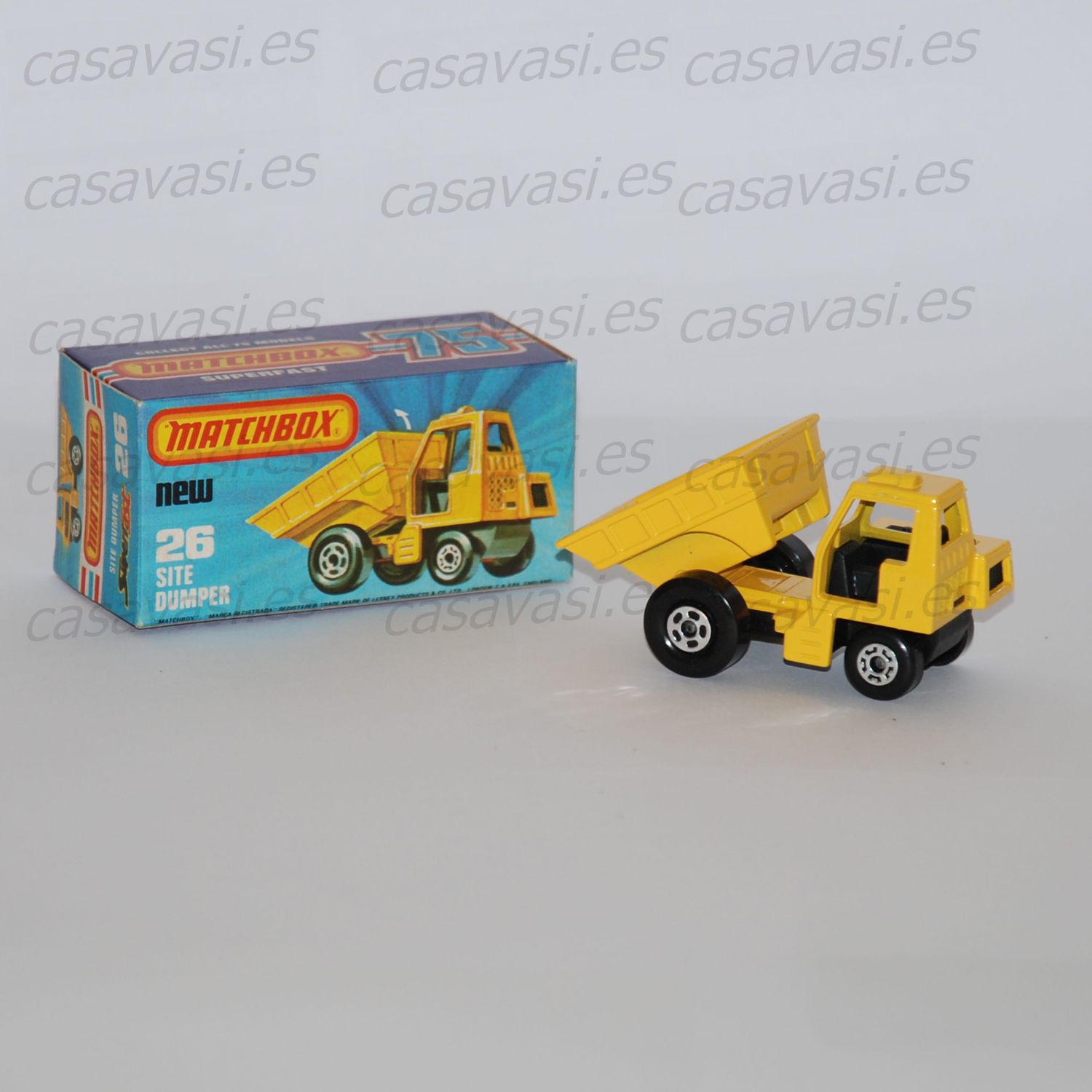 Matchbox - 26 - 1976 - Site Dumper