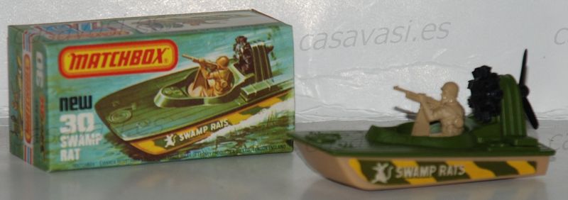Matchbox - 30 - 1976 -SWAMP RAT