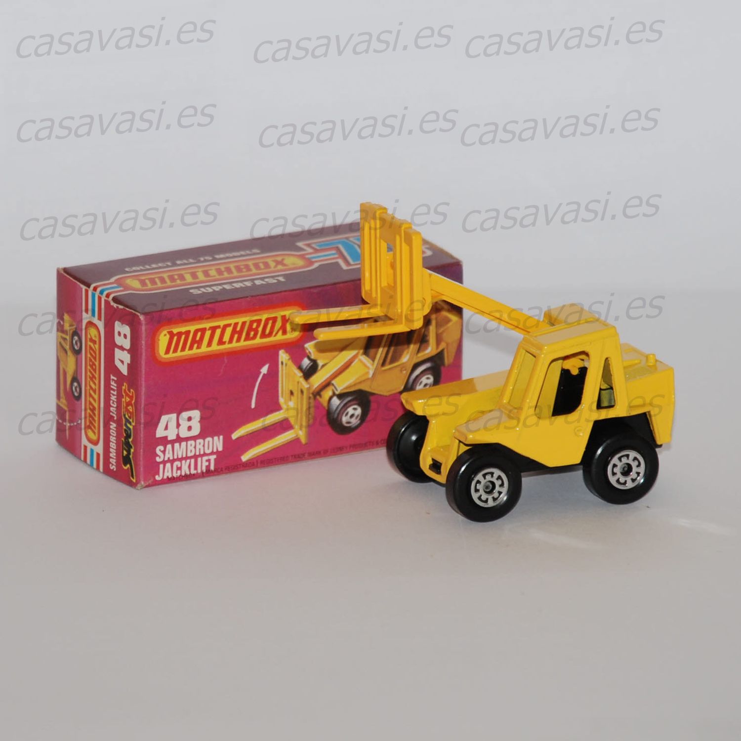 Matchbox - 48 - 1977 - Sambron Jacklift