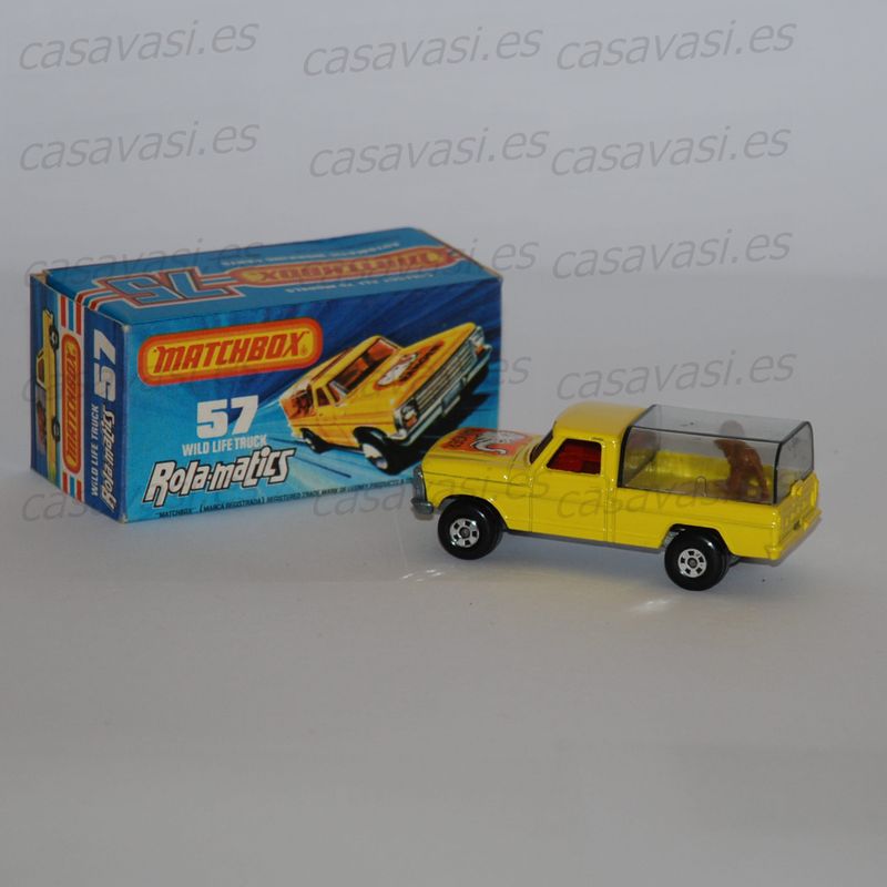 Matchbox - 57 - 1973 - Wild Life Truck