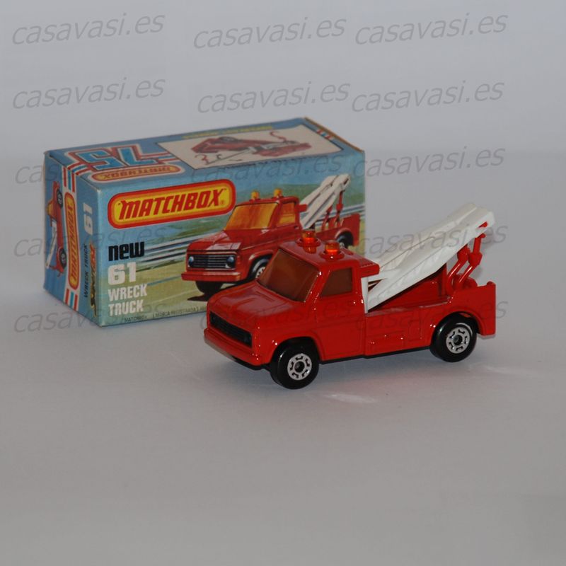 Matchbox - 61 - 1978 - Wreck Truck