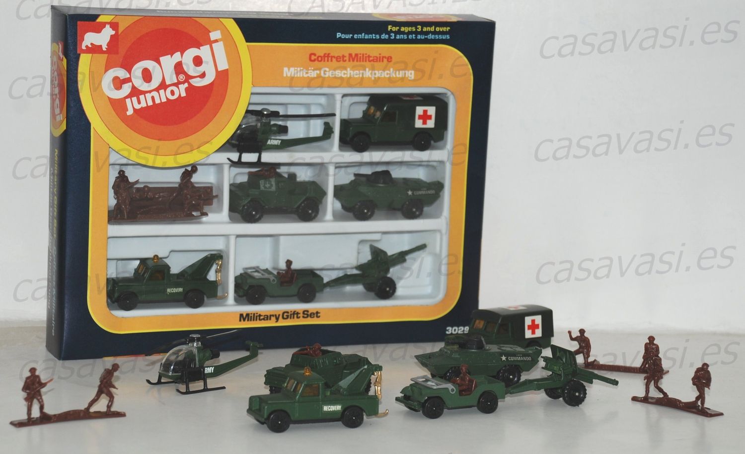 Corgi Junior -1976-3029 - Military Gift Set