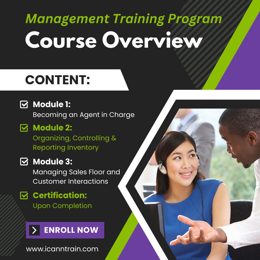 Dispensary Management Training Certificate