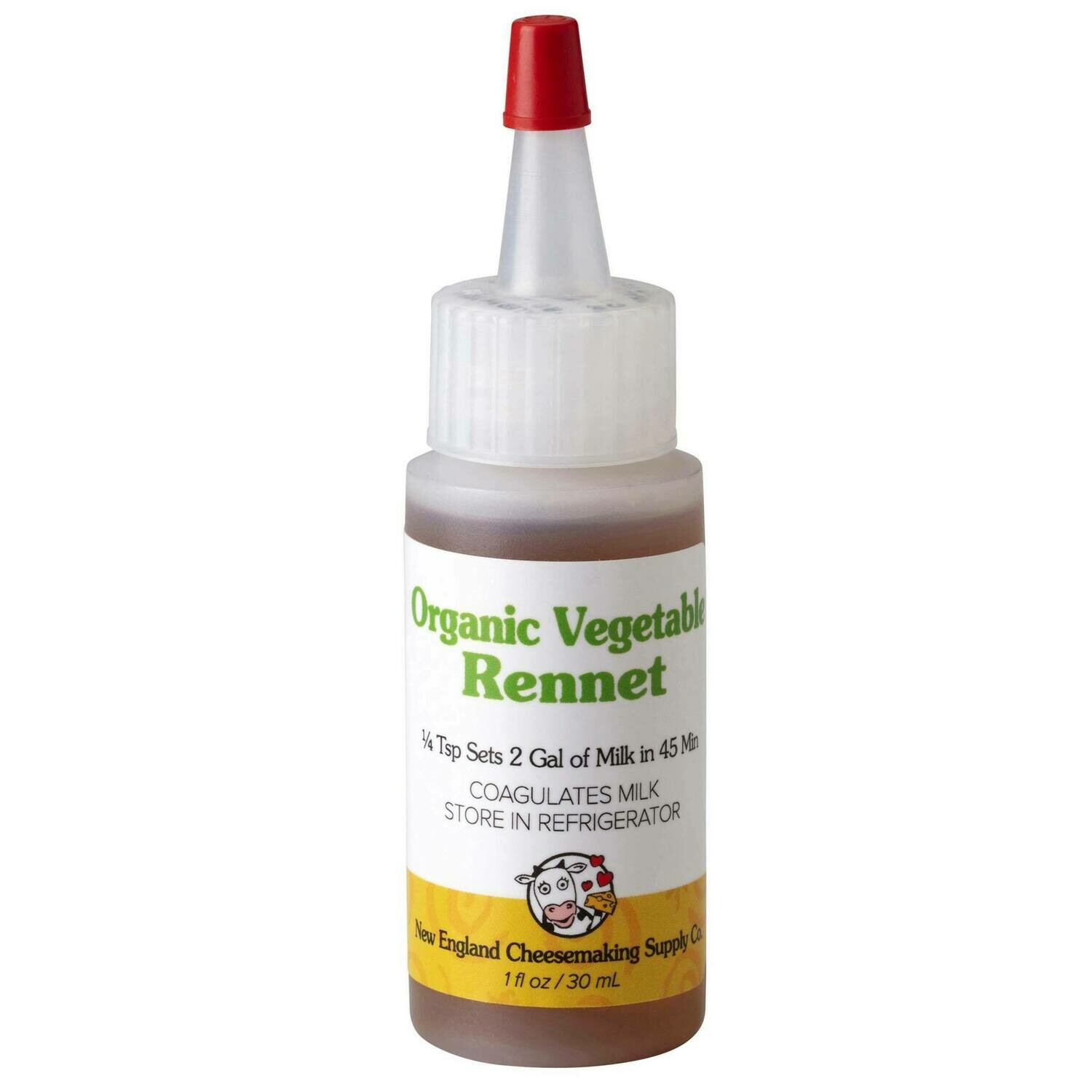 Organic Liquid Vegetable Rennet 2 oz.
