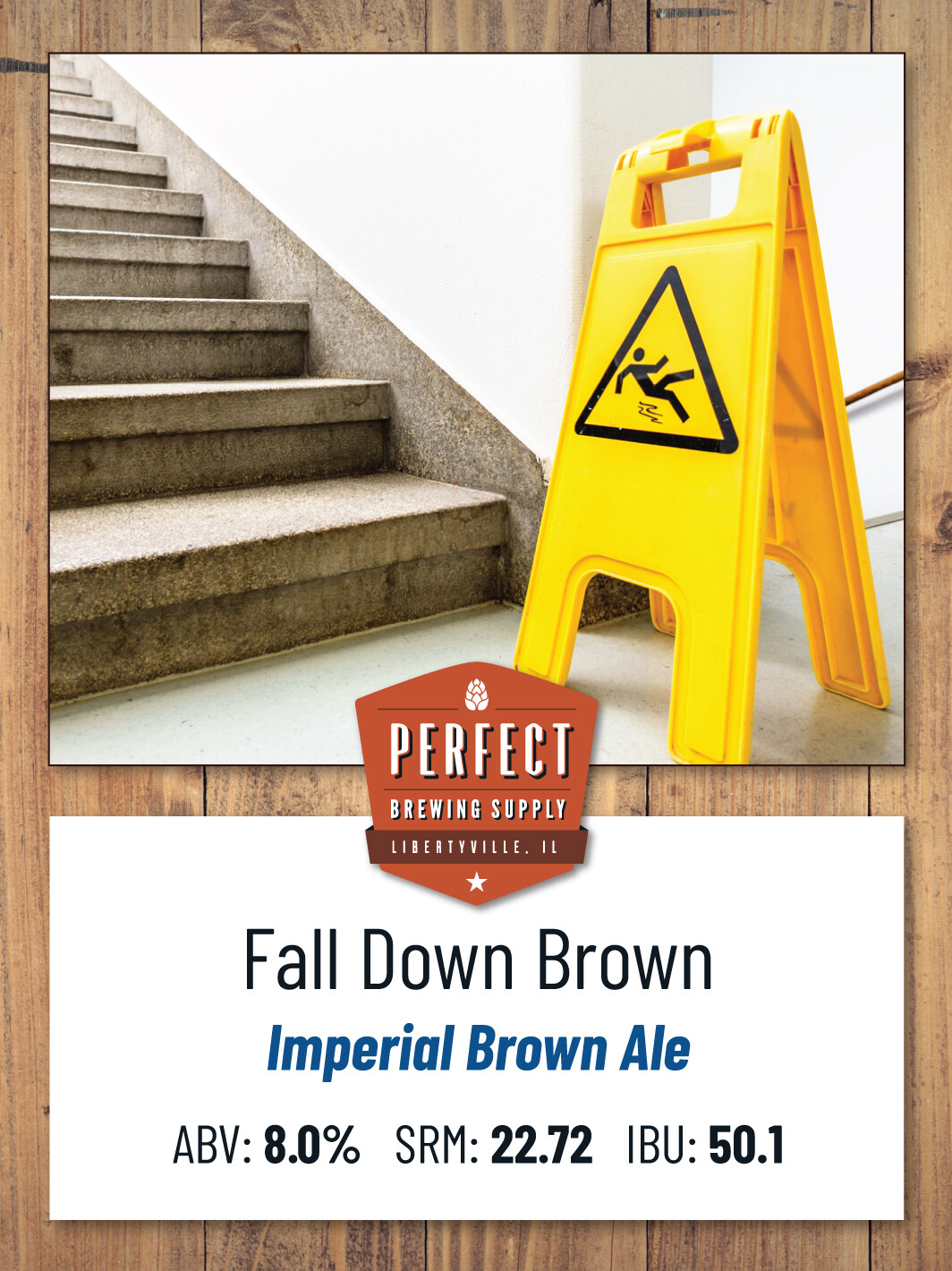 Fall Down Brown (All Grain Recipe Kit) PBS Kit