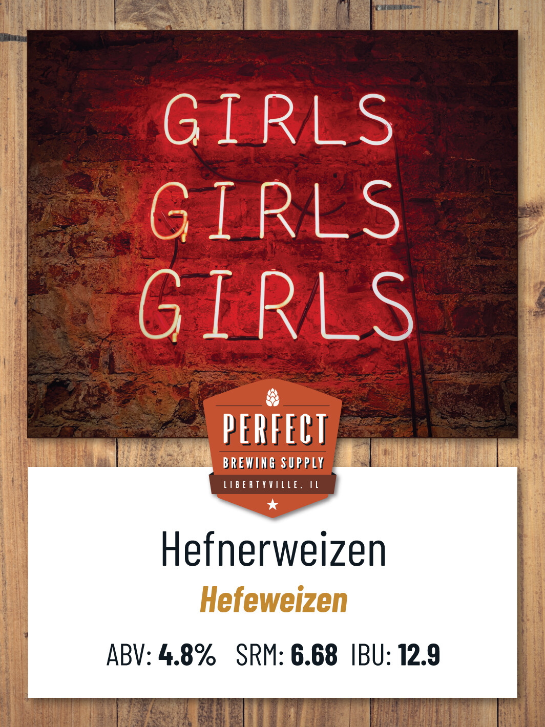 Hefnerweizen (Extract Recipe Kit) PBS  Kit