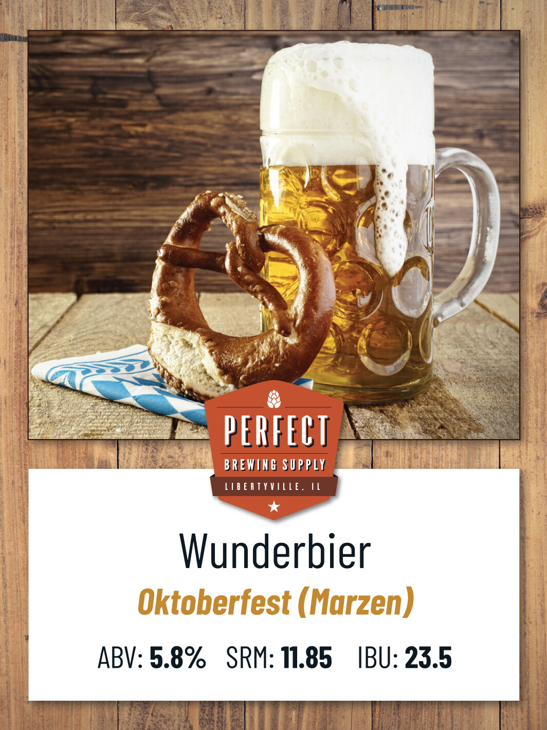 Wunderbier (Extract Recipe Kit)