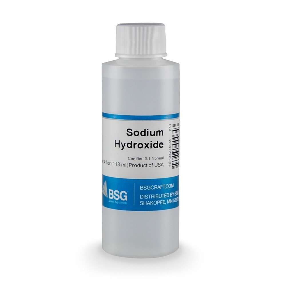 Sodium Hydroxide 4 fl oz