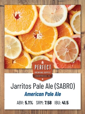 Jarritos Pale Ale (SABRO)- PBS Kit
