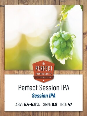Perfect Session IPA (Extract Recipe Kit) PBS Kit