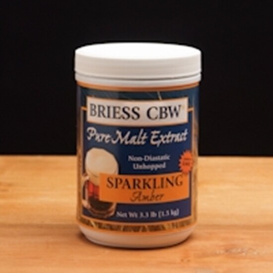 Briess Sparkling Amber 3 lb Jar