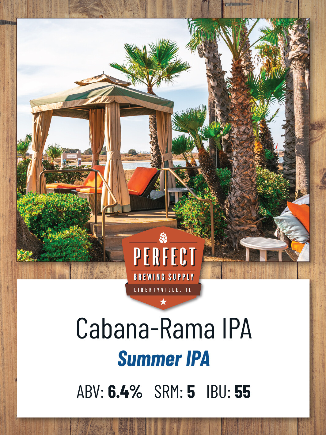 Cabana-Rama IPA - Beer Kit | Perfect Brewing Supply