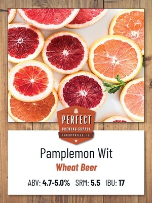 Pamplemon Wit (Extract Recipe Kit)