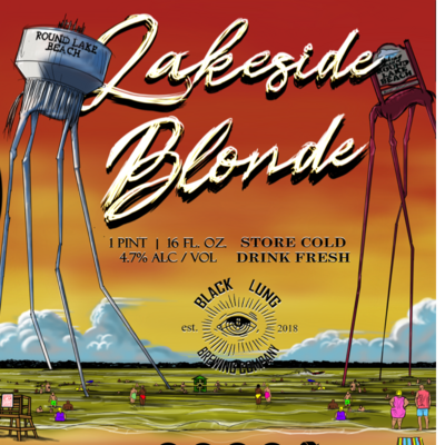 Black Lung Brewing Lakeside Blonde All Grain Recipe Kit