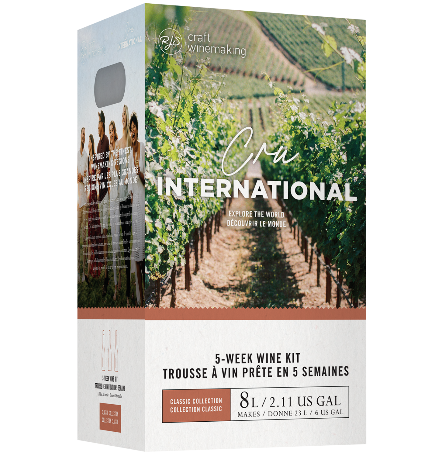 Cru International Riesling Style Wine Kit