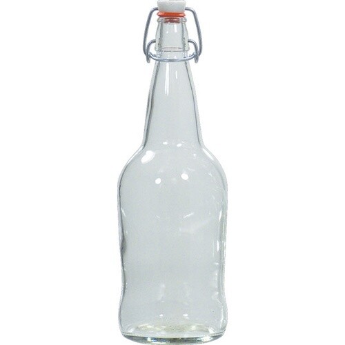 16oz Clear EZ Cap Bottles (Case of 12)