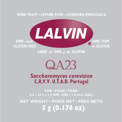 LALLEMAND Lalvin QA23 Wine Yeast