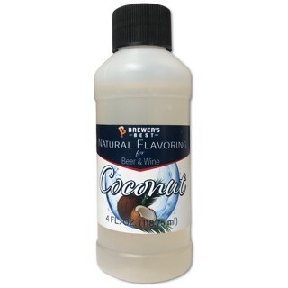 Natural Coconut Flavoring Extract- 4 oz