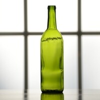 750ml Green Bordeaux bottle 12/case
