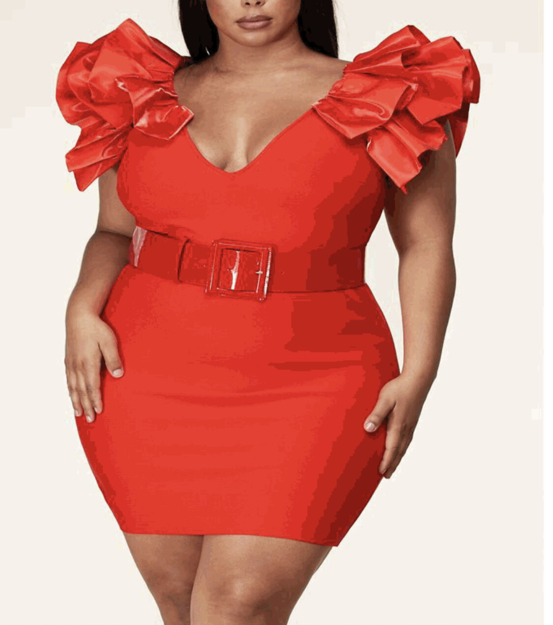 Lisa Bodycon (Red Or Black)