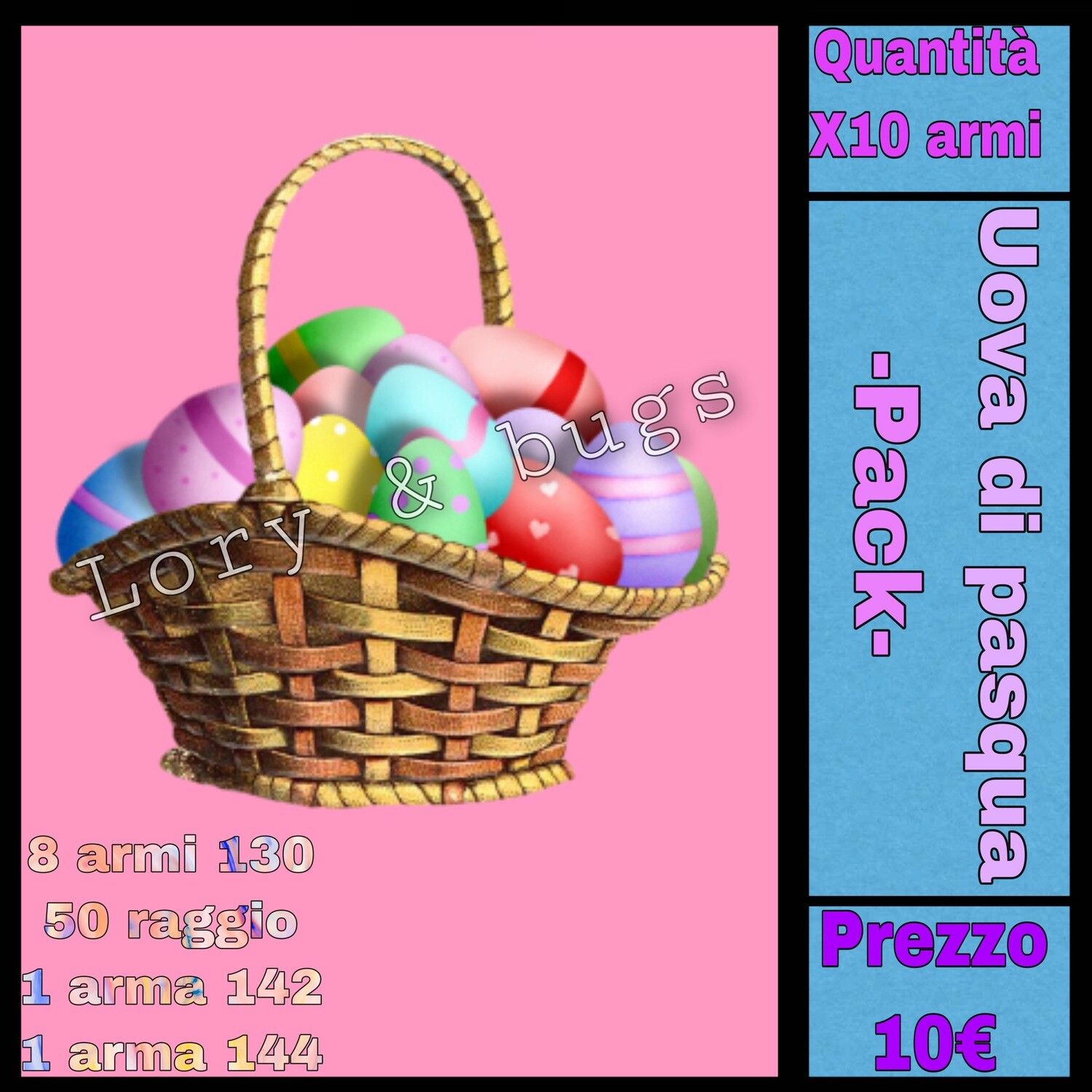 pack uovo di pasqua