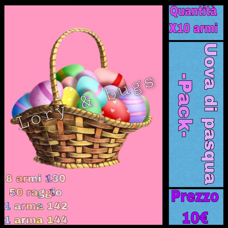 pack uovo di pasqua