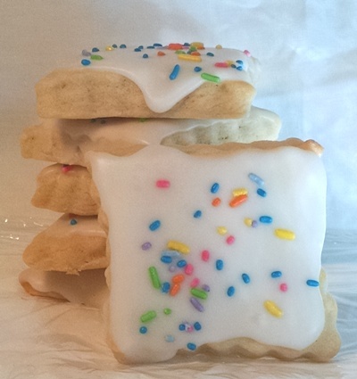 Glazed Squares Cookies