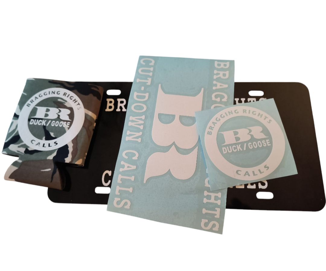 Bragging Rights License Plate Swag Pack