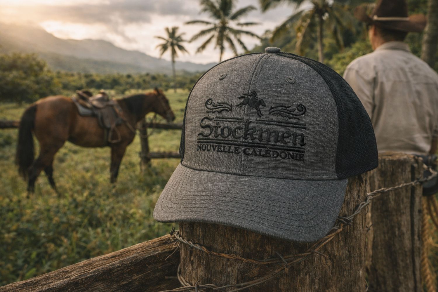 Casquette "Outback Comfort" Dark Grey