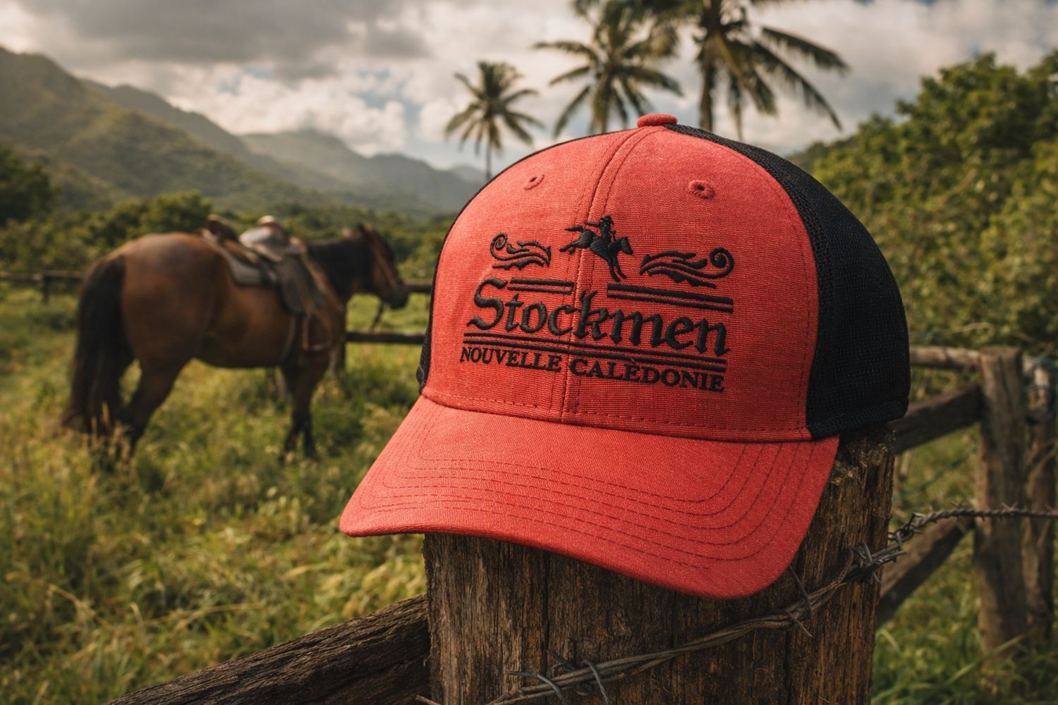 Casquette "Outback Comfort" Rouge