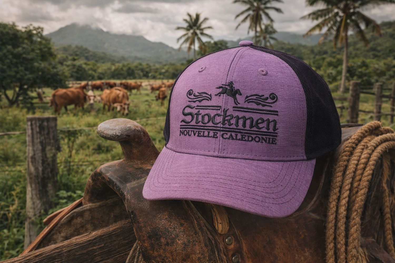 Casquette "Outback Comfort" Purple