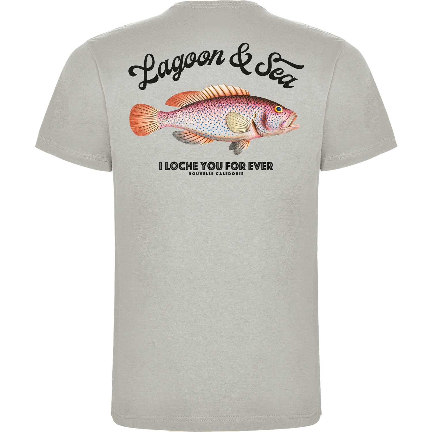 LOCHE T-shirt Gris Perle