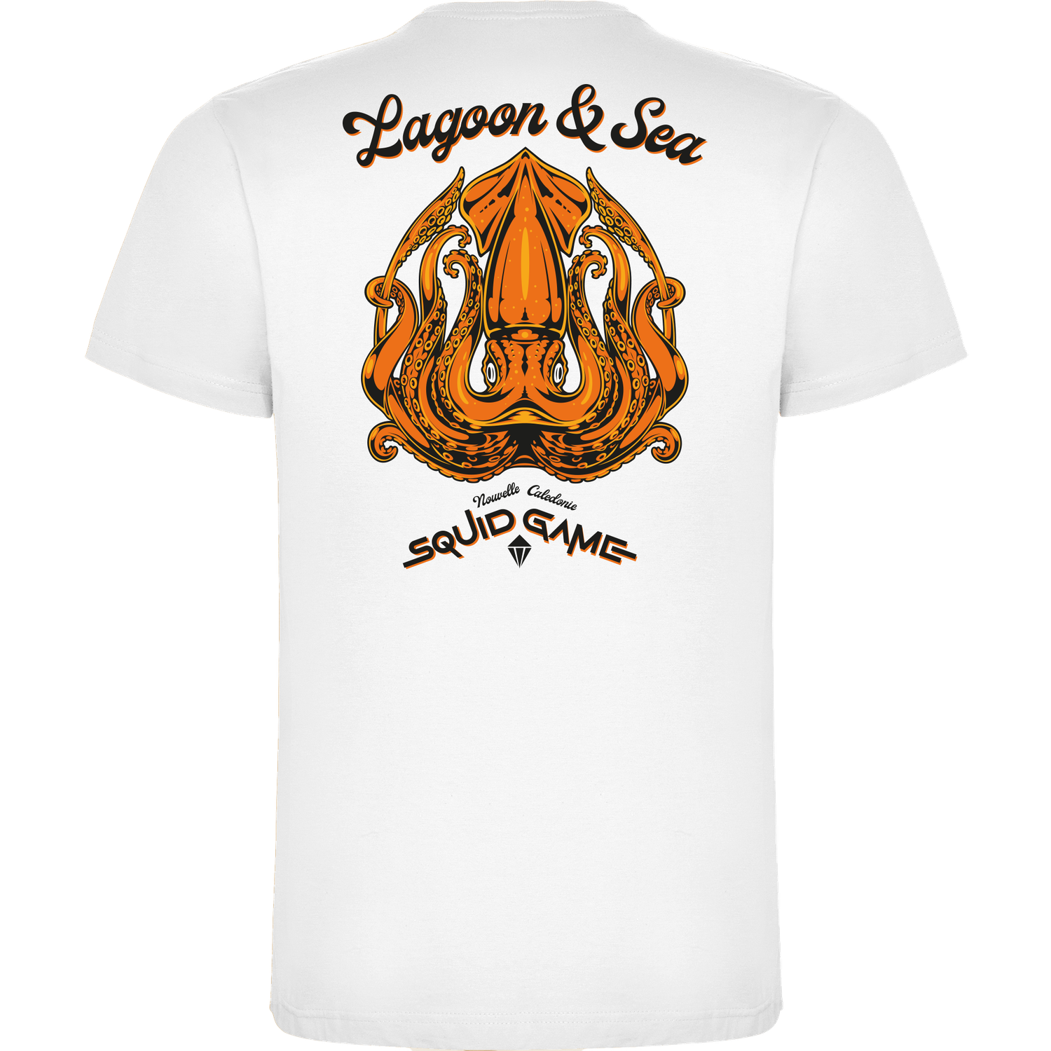 SQUID T-shirt Blanc