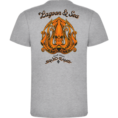SQUID T-shirt Gris Chiné