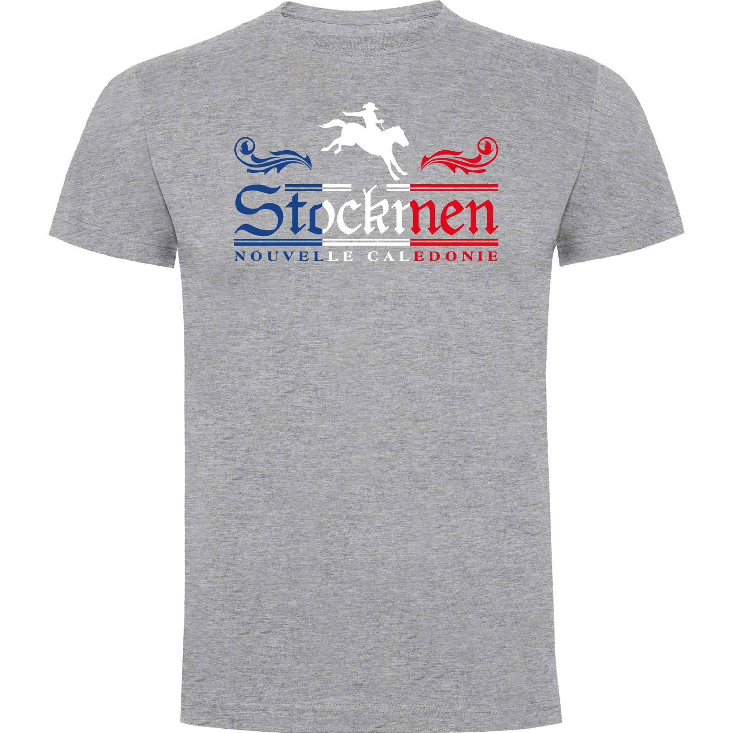 OUTBACK BBR T-shirt Gris Chiné